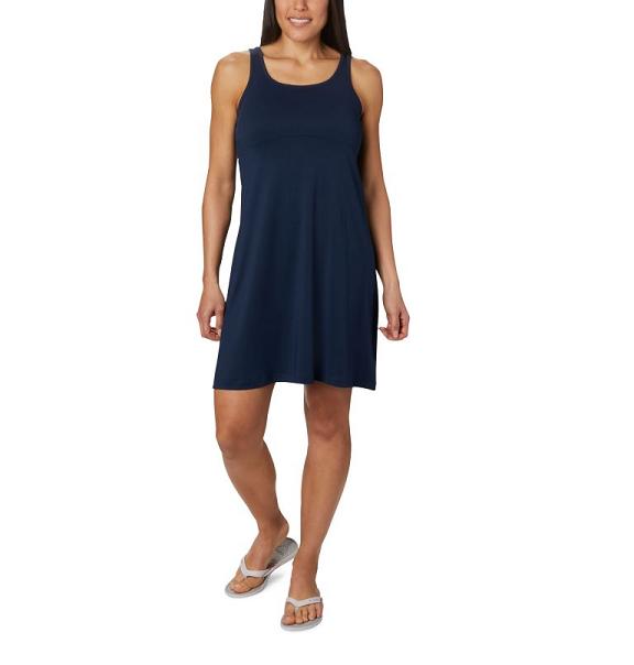 Columbia PFG Freezer III Dresses Navy For Women's NZ54896 New Zealand